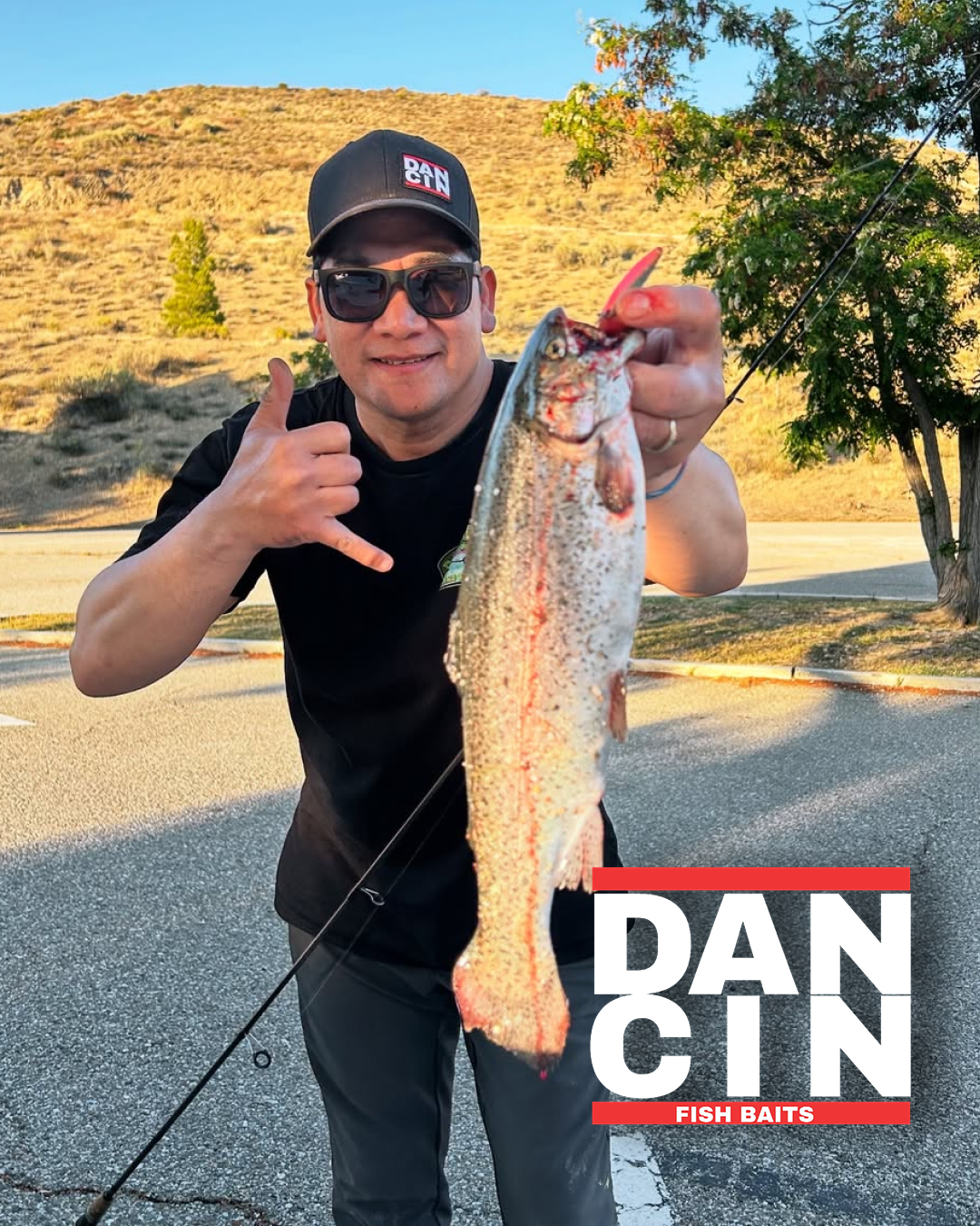 Dancin Fish Baits - Lemon Shock (7g) Trout Spoon (Slim)