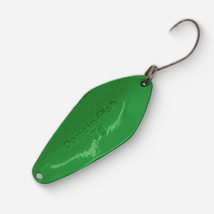 Dancin Fish Baits - Poison Apple (7g) Trout Spoon (Coffin)