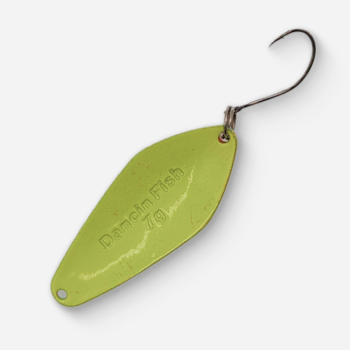 Dancin Fish Baits - Rasta (7g) Trout Spoon (Coffin)