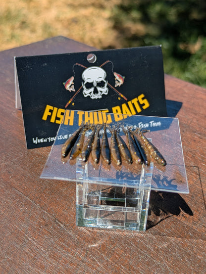 Fish Thugs - Black & Gold (Small)
