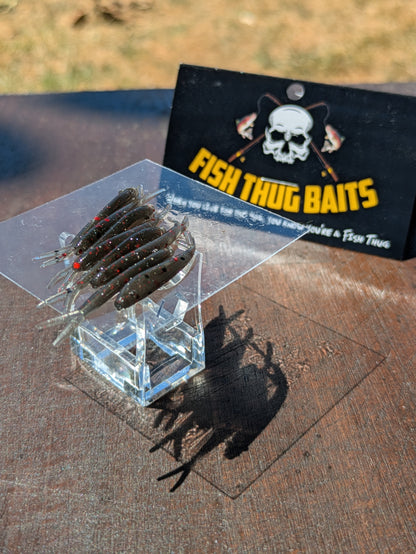 Fish Thugs - Smoke Red Flake (Medium)