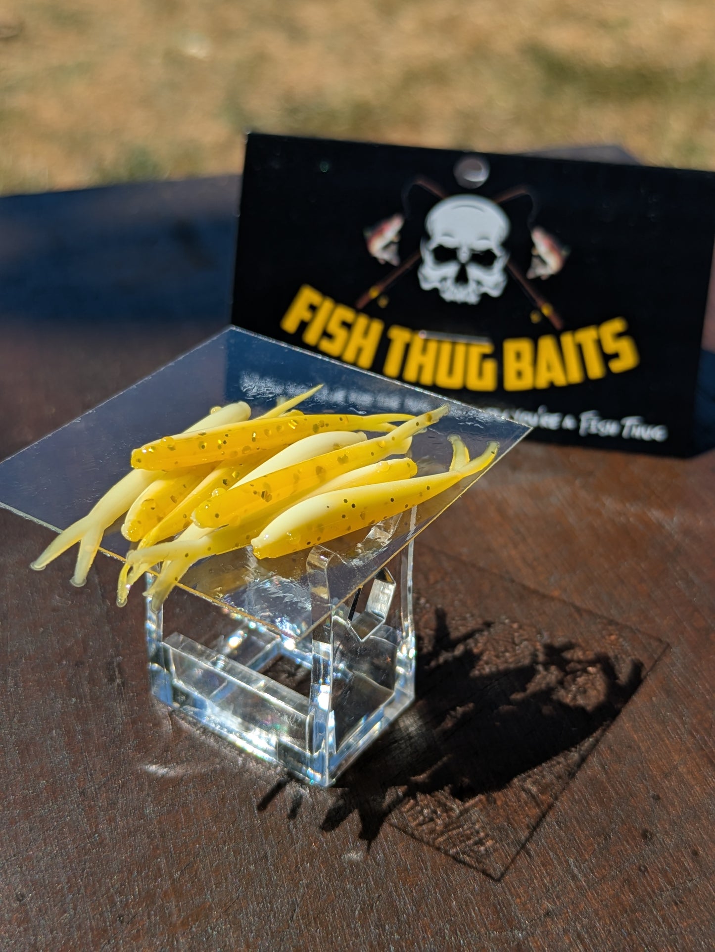 Fish Thugs - Yellow & White (Medium)