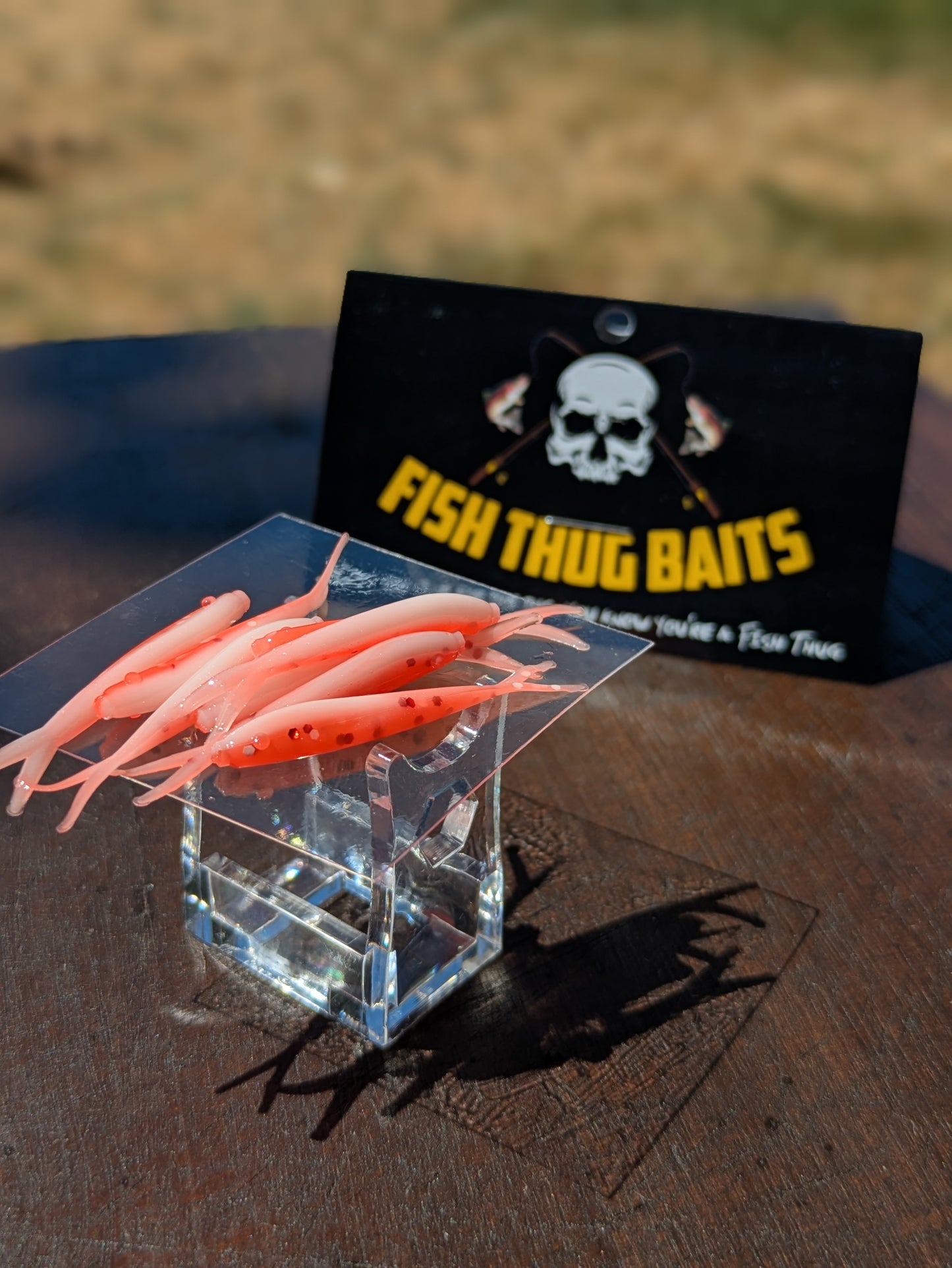 Fish Thugs - Rocket Red & White (Medium)