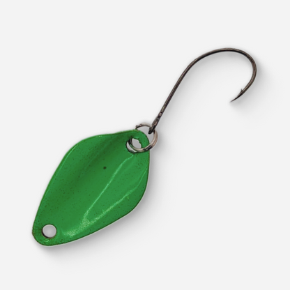 Dancin Fish Baits - Poison Apple (2g) Trout Spoon (Flutter)
