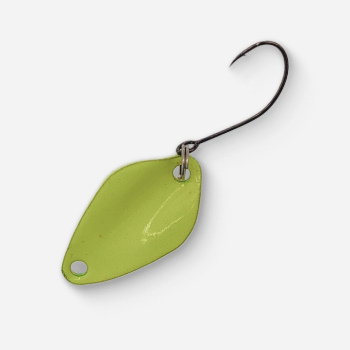 Dancin Fish Baits - Rasta (2g) Trout Spoon (Flutter)