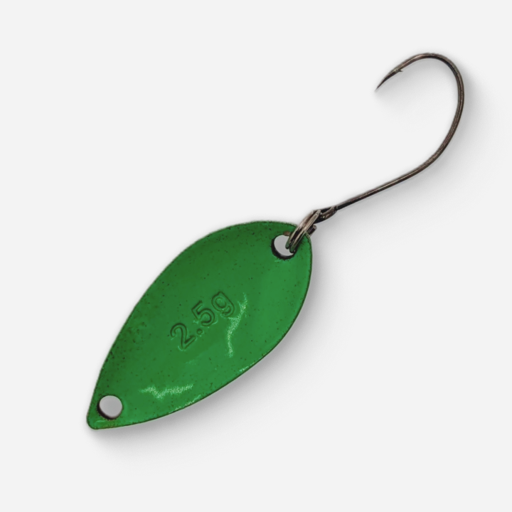 Dancin Fish Baits - Poison Apple (2.5g) Trout Spoon (Teardrop)
