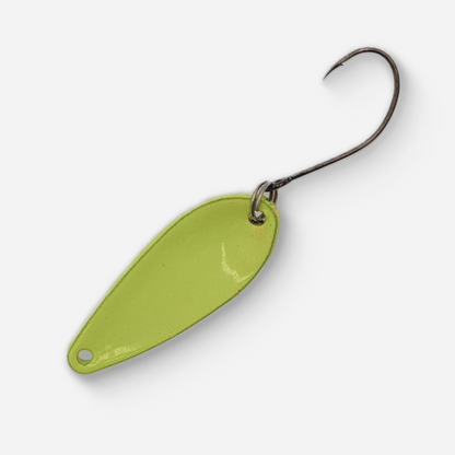 Dancin Fish Baits - Rasta (2.8g) Trout Spoon (Waterdrop)