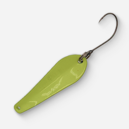 Dancin Fish Baits - Rasta (4g) Trout Spoon (Standard)