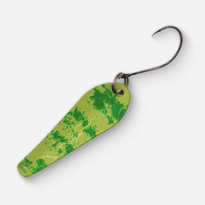 Dancin Fish Baits - Lemon Shock (4g) Trout Spoon (Standard)
