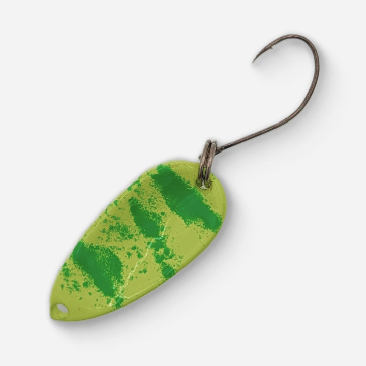 Dancin Fish Baits - Lemon Shock (5g) Trout Spoon (Bullet)