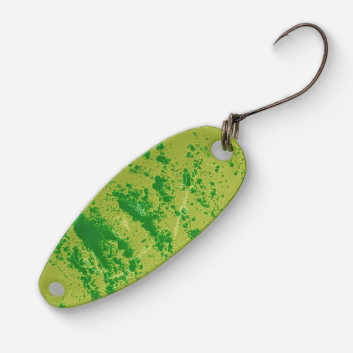 Dancin Fish Baits - Lemon Shock (7.5g) Trout Spoon (Standard)