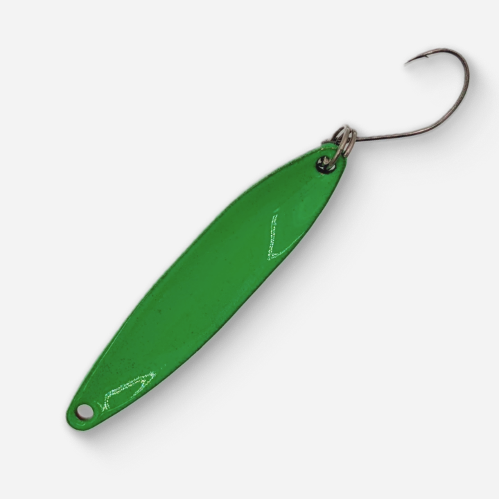 Dancin Fish Baits - Poison Apple (7g) Trout Spoon (Slim)
