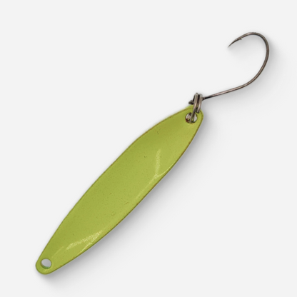 Dancin Fish Baits - Rasta (7g) Trout Spoon (Slim)