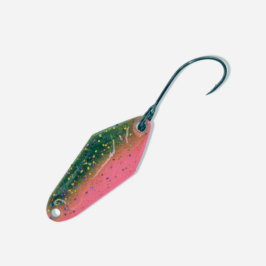 Dancin Fish Baits - The Don (1.8g) Trout Spoon (Teardrop Hex)