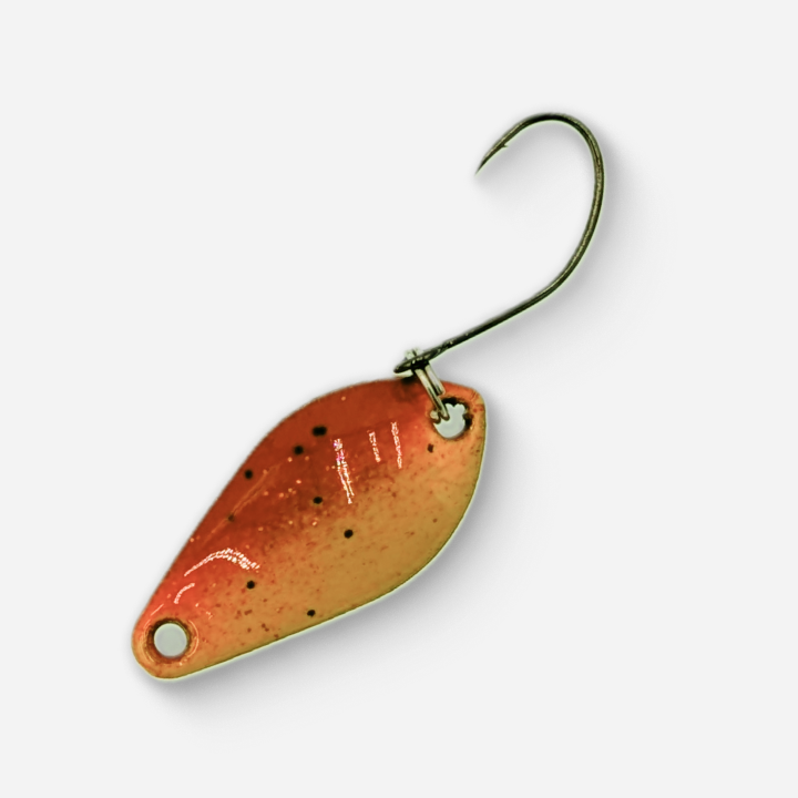 Dancin Fish Baits - Spicy Mango (2g) Trout Spoon (Almond)