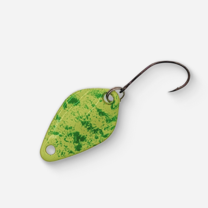 Dancin Fish Baits - Lemon Shock (2g) Trout Spoon (Flutter)