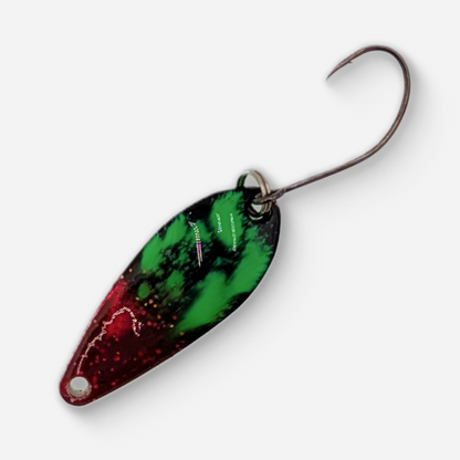 Dancin Fish Baits - Poison Apple (2.8g) Trout Spoon (Waterdrop)