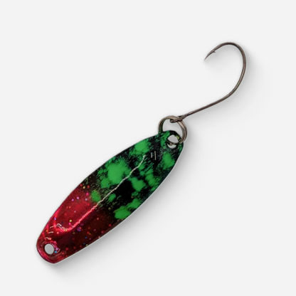 Dancin Fish Baits - Poison Apple (3g) Trout Spoon (Standard)