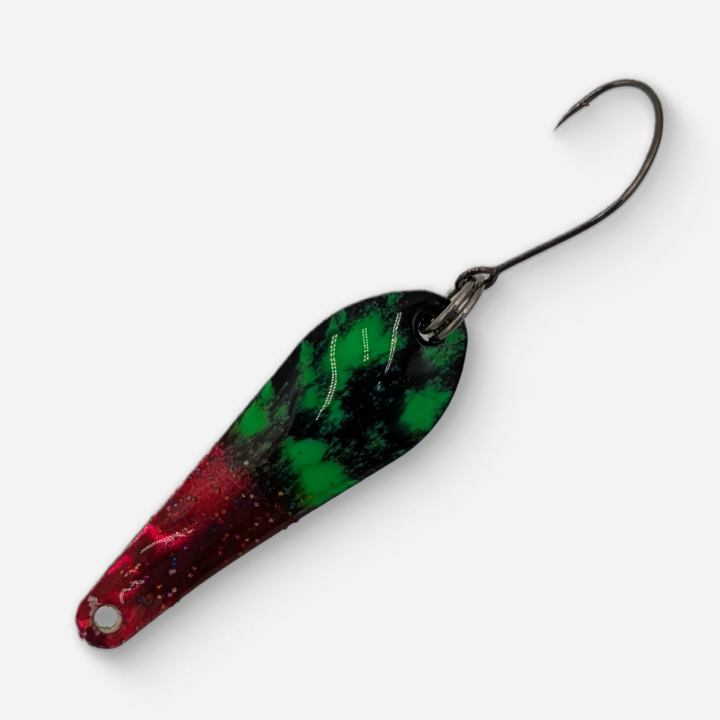 Dancin Fish Baits - Poison Apple (4g) Trout Spoon (Standard)