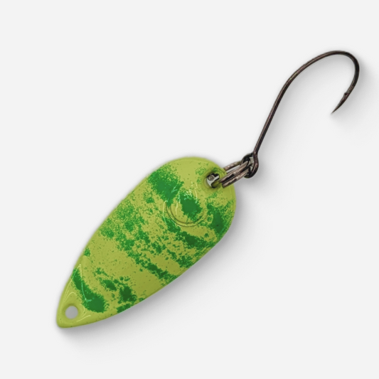 Dancin Fish Baits - Lemon Shock (5g) Trout Spoon (Bullet)