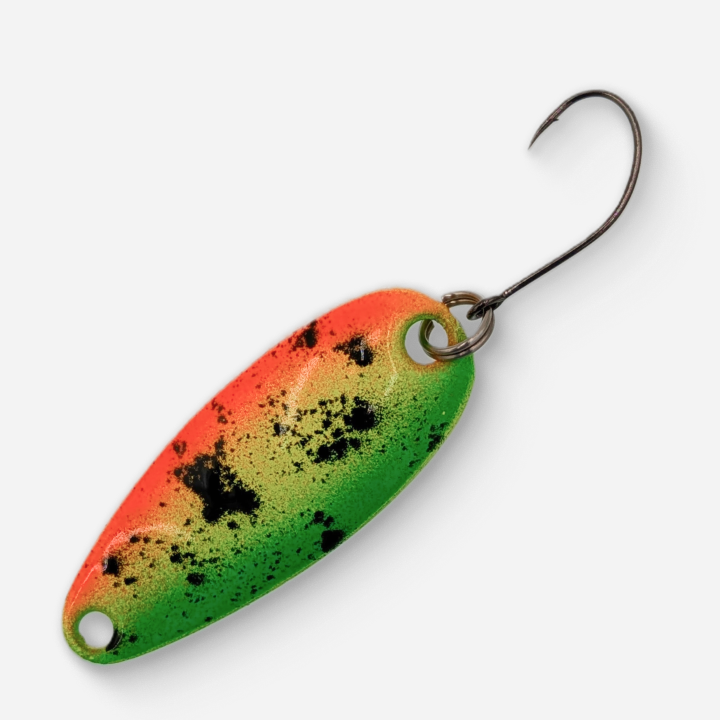 Dancin Fish Baits - Rasta (7.5g) Trout Spoon (Standard)