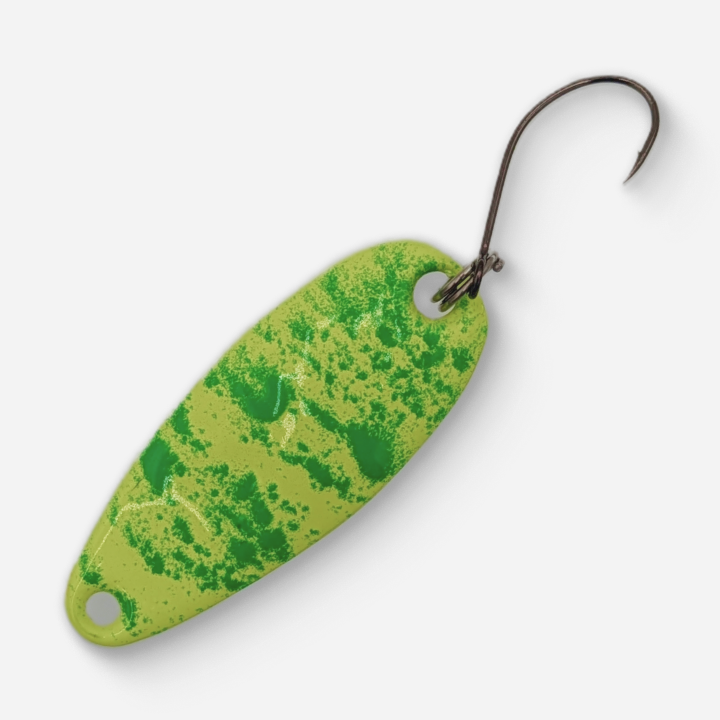 Dancin Fish Baits - Lemon Shock (7.5g) Trout Spoon (Standard)