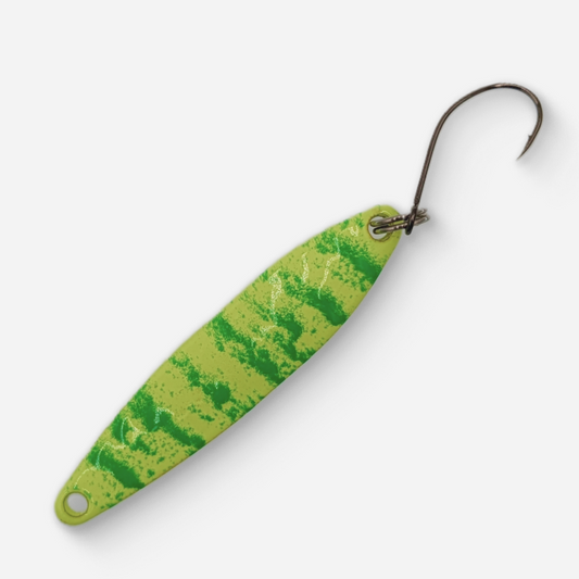 Dancin Fish Baits - Lemon Shock (7g) Trout Spoon (Slim)