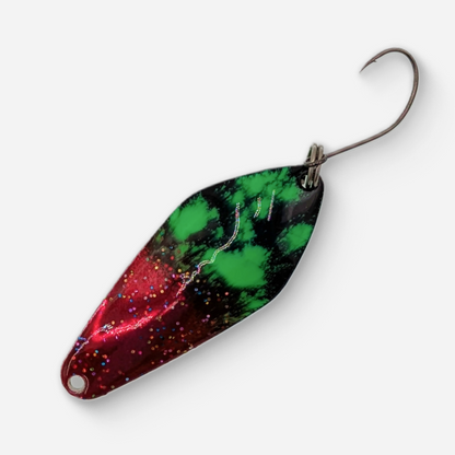Dancin Fish Baits - Poison Apple (7g) Trout Spoon (Coffin)